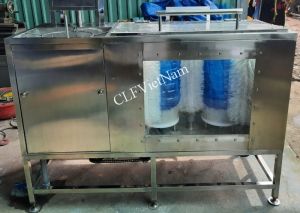 Gia công máy rửa bình 20l trong dây chuyền sản xuất nước đóng bình
